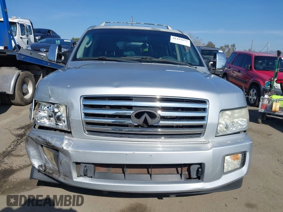 2004 Infiniti QX56 with VIN 5N3AA08CX4N810912, listed as a IAAI auction lot 41419673 with 169,057 mi miles. Bid and sale history available at carsss.com. Image 12.