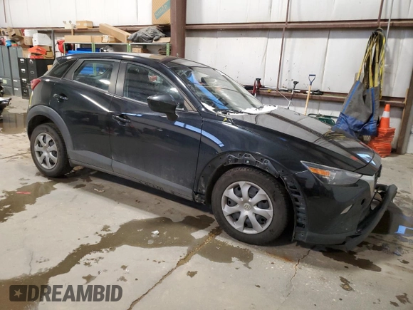 2016 Mazda CX-3 Sport with VIN JM1DKBB79G0126286, listed as a Copart auction lot 41407985 with Not Provided miles and Salvage Title. Bid and sale history available at DreamBid. Image 4.