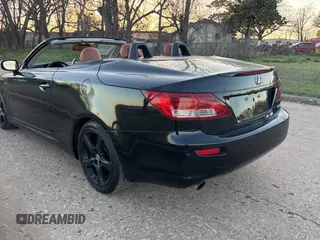 2011 Lexus IS 250 C z VIN JTHFF2C2XB2518852, wystawiony jako Copart lot #49009825 z przebiegiem 163 567 mil mil oraz Czysty tytuł • Clean title. Historia ofert i sprzedaży dostępna na DreamBid. Obrazek 3.