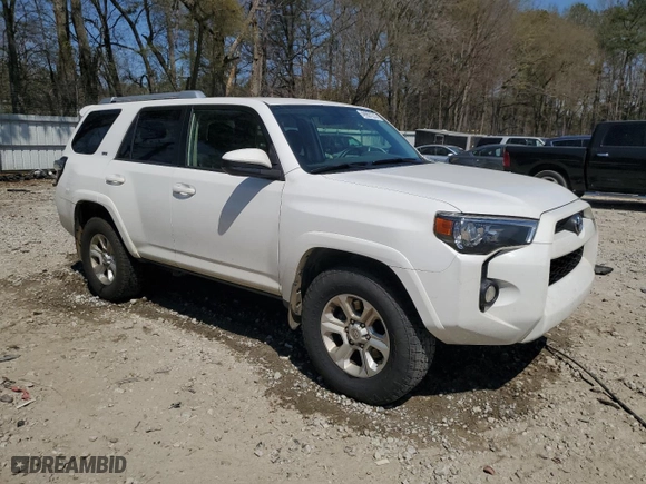2016 Toyota 4Runner SR5 with VIN JTEZU5JR3G5111785, listed as a Copart auction lot 49997225 with 209,358 mi miles and Salvage Title. Bid and sale history available at carsss.com. Image 4.