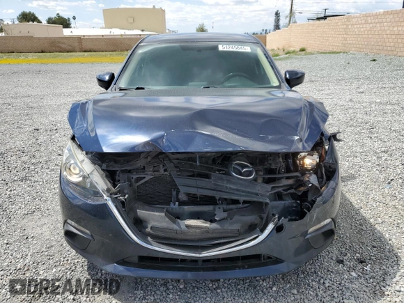 2014 Mazda 3 i Touring with VIN JM1BM1V75E1110424, listed as a Copart auction lot 51245845 with 98,508 mi miles and Salvage Title. Bid and sale history available at DreamBid. Image 5.