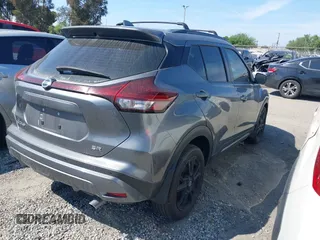 2021 Nissan Kicks SR with VIN 3N1CP5DV9ML558176, listed as a IAAI auction lot 41445419 with 26,547 mi miles. Bid and sale history available at carsss.com. Image 4.