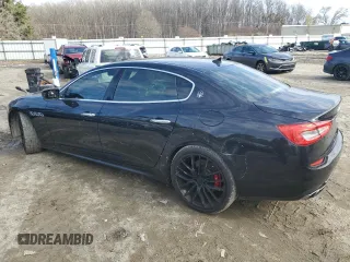 2014 Maserati Quattroporte GTS z VIN ZAM56PPA1E1072964, wystawiony jako Copart lot #48786035 z przebiegiem 78 927 mil mil oraz Szkoda całkowita • Salvage title. Historia ofert i sprzedaży dostępna na DreamBid. Obrazek 2.