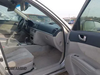 2007 Hyundai Sonata GLS with VIN 5NPET46C17H271104, listed as a IAAI auction lot 41759620 with 195,973 mi miles and . Bid and sale history available at DreamBid. Image 5.