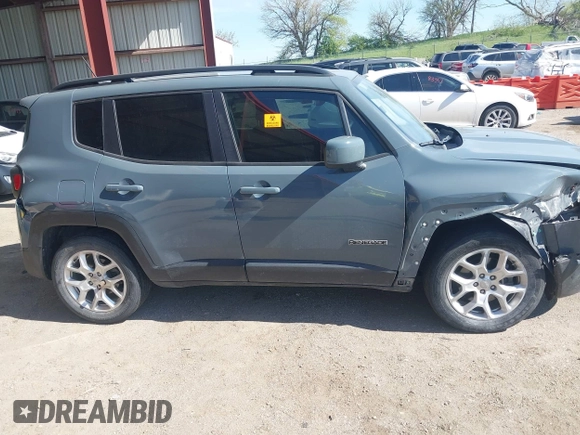 2017 Jeep Renegade Latitude z VIN ZACCJABB5HPG25210, wystawiony jako IAAI lot #42194543 z przebiegiem 115 856 mil mil oraz . Historia ofert i sprzedaży dostępna na DreamBid. Obrazek 13.