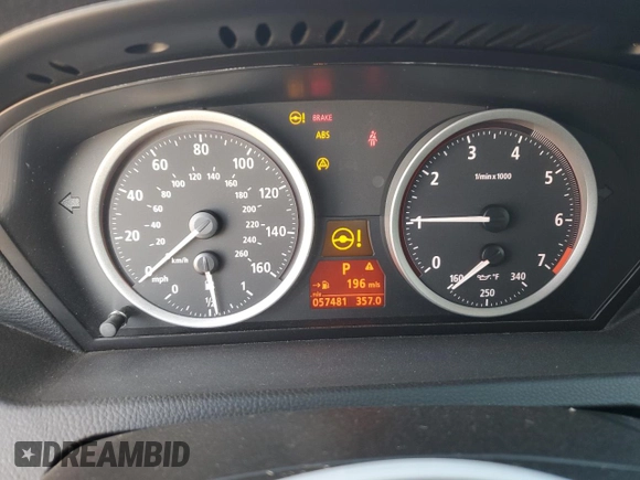 2006 BMW 6 Series 650Ci with VIN WBAEH13496CR50851, listed as a Copart auction lot 87455644 with 57,481 mi miles and Salvage Title. Bid and sale history available at carsss.com. Image 9.