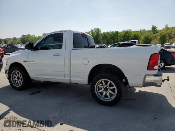2016 Ram 1500 Big Horn with VIN 3C6JR7BT3GG122858, listed as a Copart auction lot 57103695 with 143,288 mi miles and Salvage title. Bid and sale history available at DreamBid. Image 2.