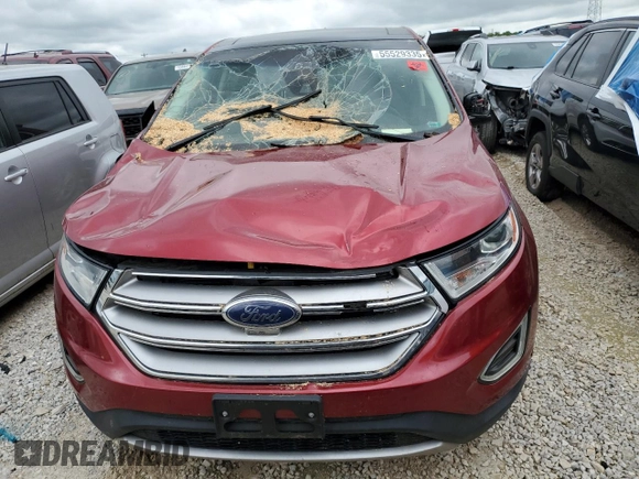 2015 Ford Edge Titanium z VIN 2FMPK4K9XFBB74740, wystawiony jako Copart lot #55529335 z przebiegiem 155 605 mil mil oraz Szkoda całkowita • Salvage title. Historia ofert i sprzedaży dostępna na DreamBid. Obrazek 5.