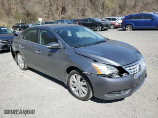 2015 Nissan Sentra SV with VIN 3N1AB7AP0FY333514, listed as a Copart auction lot 52893785 with 109,072 mi miles and Salvage Title. Bid and sale history available at carsss.com. Image 4.