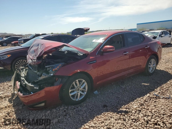 2013 Kia Optima LX with VIN 5XXGM4A71DG203893, listed as a Copart auction lot 52945875 with 85,155 mi miles and Clean Title. Bid and sale history available at carsss.com. Image 1.