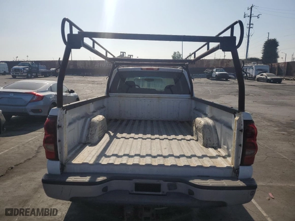 2007 Chevrolet Silverado 1500 Classic Work Truck with VIN 1GCEC19VX7E124503, listed as a Copart auction lot 86215744 with 0 mi miles and Salvage Title. Bid and sale history available at carsss.com. Image 6.