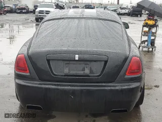 2015 Rolls-Royce Wraith with VIN SCA665C53FUX85085, listed as a Copart auction lot 45003615 with 54,918 mi miles and Salvage Title. Bid and sale history available at carsss.com. Image 6.