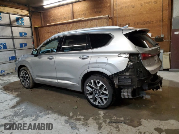 2022 Hyundai Santa Fe Calligraphy with VIN 5NMS54AL0NH436655, listed as a Copart auction lot 37753213 with 8,958 mi miles and . Bid and sale history available at DreamBid. Image 2.