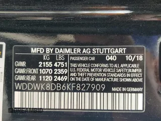2019 Mercedes-Benz C 300 with VIN WDDWK8DB6KF827909, listed as a Copart auction lot 51114875 with 55,903 mi miles and Salvage Title. Bid and sale history available at carsss.com. Image 12.
