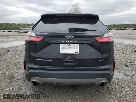 2022 Ford Edge Titanium with VIN 2FMPK4K94NBA30860, listed as a Copart auction lot 54001865 with 94,559 mi miles and Salvage title. Bid and sale history available at DreamBid. Image 6.