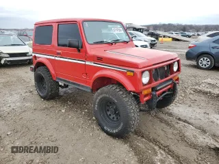 1986 Suzuki Samurai z VIN JS3JC51V4G4101985, wystawiony jako Copart lot #87197554 z przebiegiem Nie podano mil oraz Tytuł czysty. Historia ofert i sprzedaży dostępna na DreamBid. Obrazek 4.