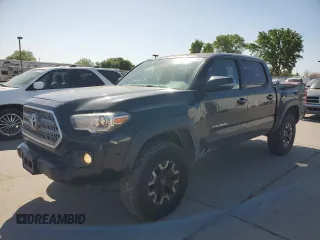 2016 Toyota Tacoma SR with VIN 3TMCZ5AN7GM006329, listed as a Copart auction lot 51313335 with 132,986 mi miles and Salvage Title. Bid and sale history available at carsss.com. Image 1.