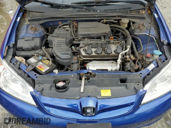 2004 Honda Civic VP with VIN 1HGES16324L013409, listed as a Copart auction lot 52489825 with 247,062 mi miles and Salvage Title. Bid and sale history available at DreamBid. Image 11.
