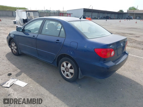 2004 Toyota Corolla CE with VIN JTDBR38E042034109, listed as a IAAI auction lot 42054614 with 162,116 mi miles. Bid and sale history available at carsss.com. Image 3.