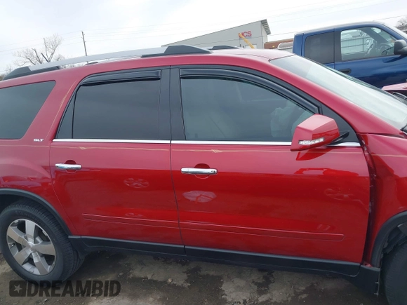 2012 GMC Acadia SLT1 with VIN 1GKKRRED0CJ216707, listed as a IAAI auction lot 41739391 with 49,598 mi miles. Bid and sale history available at carsss.com. Image 13.