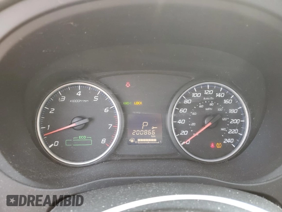 2015 Mitsubishi Outlander SE with VIN JA4JZ3AX8FZ600545, listed as a Copart auction lot 64548555 with 200,866 mi miles and Salvage title. Bid and sale history available at DreamBid. Image 9.