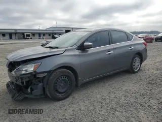 2019 Nissan Sentra S with VIN 3N1AB7AP3KY402335, listed as a Copart auction lot 60728975 with 146,156 mi miles and Salvage title. Bid and sale history available at DreamBid. Image 1.