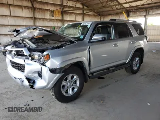 2019 Toyota 4Runner SR5 z VIN JTEBU5JR8K5653748, wystawiony jako Copart lot #55163965 z przebiegiem 50 782 mil mil oraz Szkoda całkowita • Salvage title. Historia ofert i sprzedaży dostępna na DreamBid. Obrazek 1.