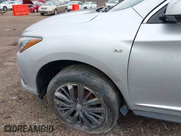 2016 Infiniti QX60 with VIN 5N1AL0MM8GC518533, listed as a IAAI auction lot 41947606 with 100,185 mi miles and . Bid and sale history available at DreamBid. Image 6.