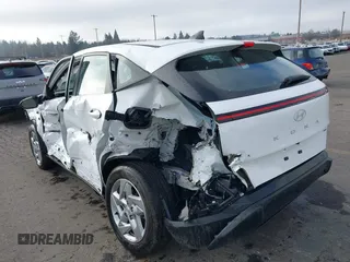 2025 Hyundai Kona SE with VIN KM8HACAB8SU216185, listed as a IAAI auction lot 41331541 with 4,930 mi miles. Bid and sale history available at carsss.com. Image 3.