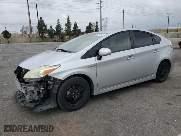 2013 Toyota Prius One with VIN JTDKN3DU1D1726782, listed as a Copart auction lot 54484445 with 227,449 mi miles and Salvage Title. Bid and sale history available at carsss.com. Image 1.