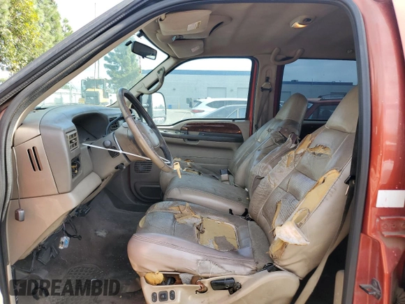 2001 Ford Super Duty F-250 XL with VIN 1FTNW20F71EC94635, listed as a Copart auction lot 82051794 with 310,586 mi miles and Salvage Title. Bid and sale history available at carsss.com. Image 7.