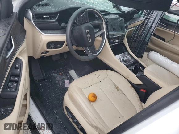 2023 Jeep Grand Cherokee Limited with VIN 1C4RJHBG8PC580782, listed as a Copart auction lot 59262215 with Not provided miles and Salvage title. Bid and sale history available at DreamBid. Image 8.