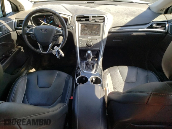 2013 Ford Fusion Titanium Hybrid with VIN 3FA6P0RU4DR354238, listed as a Copart auction lot 55414345 with 206,421 mi miles and Clean Title. Bid and sale history available at carsss.com. Image 8.