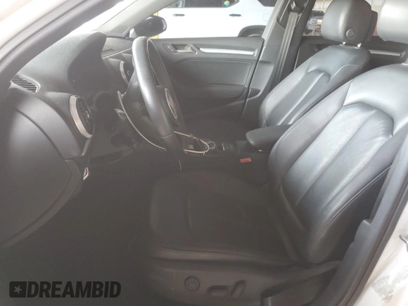 2018 Audi A3 Sedan Premium with VIN WAUAUGFF2J1041493, listed as a Copart auction lot 52236515 with 58,893 mi miles and Salvage Title. Bid and sale history available at carsss.com. Image 7.