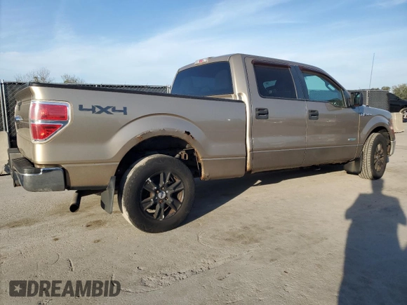 2013 Ford F-150 XL with VIN 1FTFW1ET0DFB39615, listed as a Copart auction lot 42845305 with 224,052 mi miles and Clean title. Bid and sale history available at DreamBid. Image 3.
