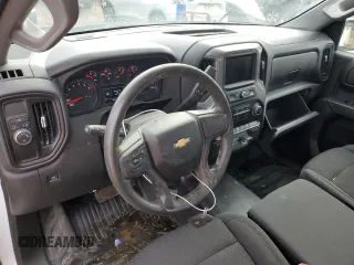 2023 Chevrolet Silverado 1500 Work Truck with VIN 3GCNAAEDXPG293304, listed as a Copart auction lot 46691305 with 35,049 mi miles and Salvage Title. Bid and sale history available at carsss.com. Image 8.