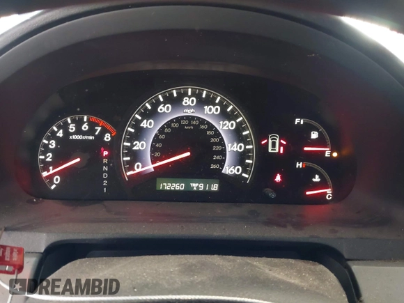 2005 Honda Odyssey EX-L with VIN 5FNRL38615B026205, listed as a IAAI auction lot 42128729 with 172,260 mi miles. Bid and sale history available at carsss.com. Image 7.
