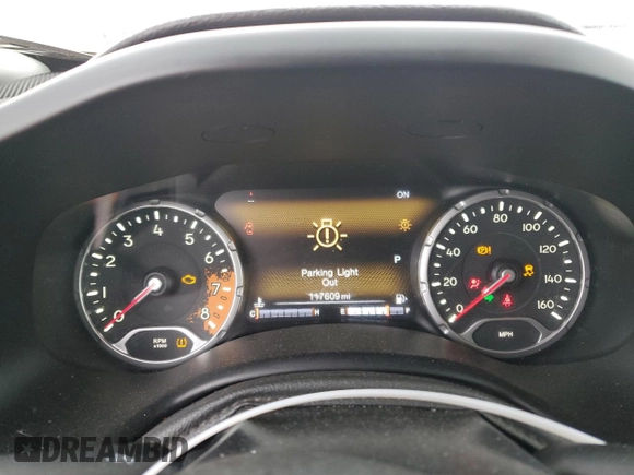 2016 Jeep Renegade Trailhawk with VIN ZACCJBCT9GPE01207, listed as a Copart auction lot 87396064 with 117,609 mi miles and Salvage Title. Bid and sale history available at carsss.com. Image 9.