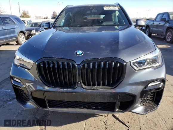 2021 BMW X5 xDrive40i with VIN 5UXCR6C08M9H26435, listed as a Copart auction lot 38291633 with 22,854 mi miles. Bid and sale history available at carsss.com. Image 5.