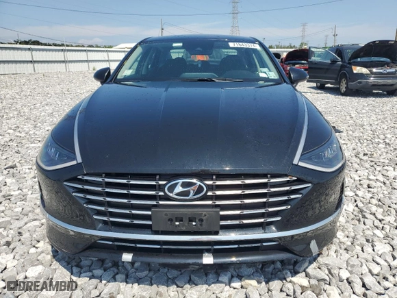 2022 Hyundai Sonata Hybrid SEL with VIN KMHL34JJ0NA043253, listed as a Copart auction lot 71843374 with 22,725 mi miles and Salvage Title. Bid and sale history available at carsss.com. Image 5.