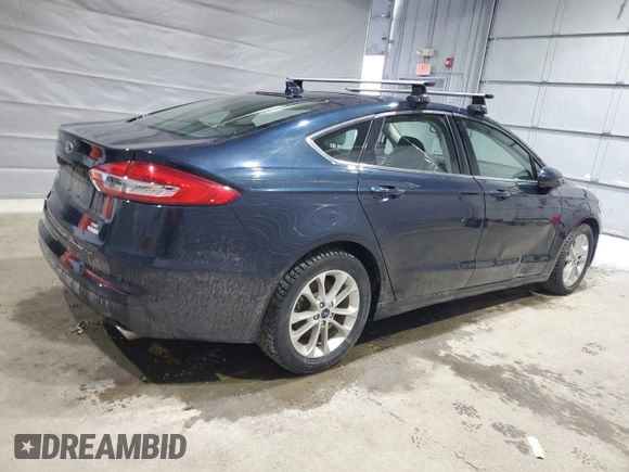 2020 Ford Fusion SE with VIN 3FA6P0HD0LR158152, listed as a Copart auction lot 50740625 with 24,058 mi miles and Salvage Title. Bid and sale history available at DreamBid. Image 3.