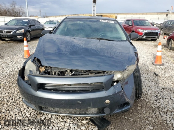 2007 Scion tC Spec with VIN JTKDE177970213611, listed as a Copart auction lot 47459505 with 243,753 mi miles and Salvage Title. Bid and sale history available at carsss.com. Image 5.