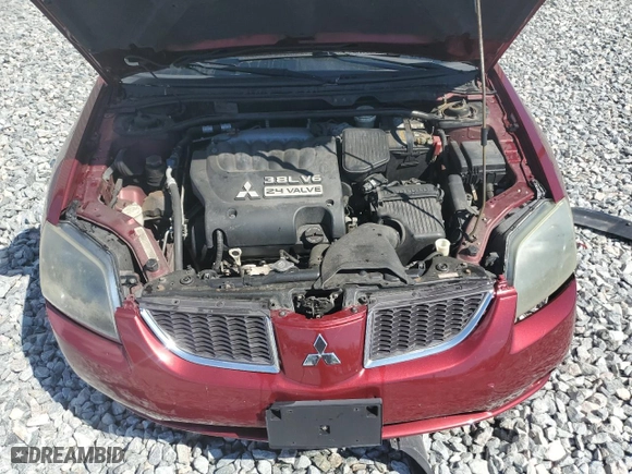 2004 Mitsubishi Galant GTS with VIN 4A3AB76S64E151494, listed as a Copart auction lot 49202725 with 79,935 mi miles and Salvage Title. Bid and sale history available at carsss.com. Image 11.