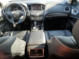 2019 Infiniti QX60 Pure with VIN 5N1DL0MN4KC570093, listed as a Copart auction lot 55215625 with 103,646 mi miles and Salvage title. Bid and sale history available at DreamBid. Image 8.