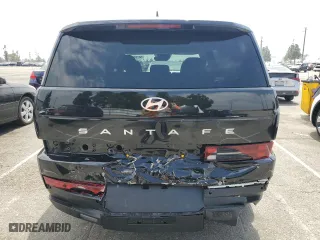 2024 Hyundai Santa Fe SE with VIN 5NMP14GL3RH016936, listed as a Copart auction lot 53284885 with 10,626 mi miles and Salvage Title. Bid and sale history available at carsss.com. Image 6.