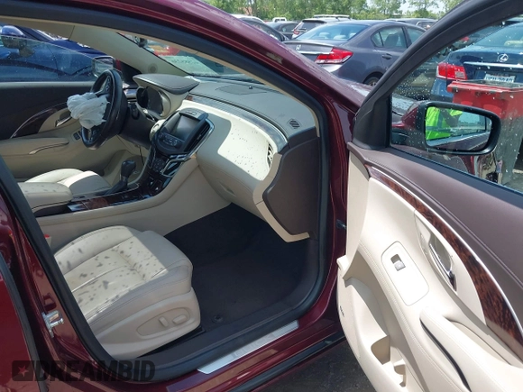 2015 Buick LaCrosse Premium I with VIN 1G4GD5G39FF151033, listed as a IAAI auction lot 42585236 with 145,108 mi miles and . Bid and sale history available at DreamBid. Image 5.