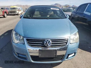 2007 Volkswagen Eos with VIN WVWDB71F67V032777, listed as a Copart auction lot 53684035 with 98,537 mi miles and Salvage Title. Bid and sale history available at DreamBid. Image 5.