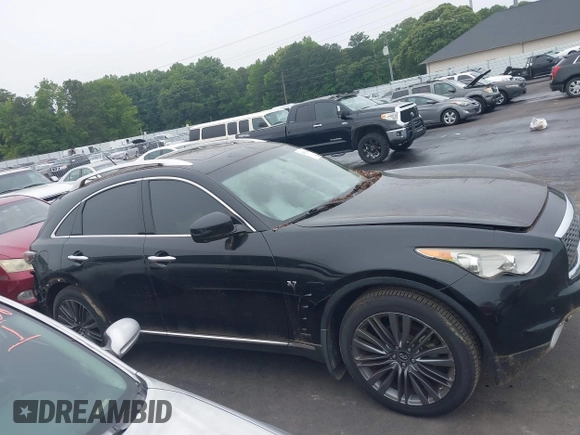 2017 Infiniti QX70 z VIN JN8CS1MU2HM140540, wystawiony jako IAAI lot #42367880 z przebiegiem 109 214 mil mil oraz . Historia ofert i sprzedaży dostępna na DreamBid. Obrazek 13.