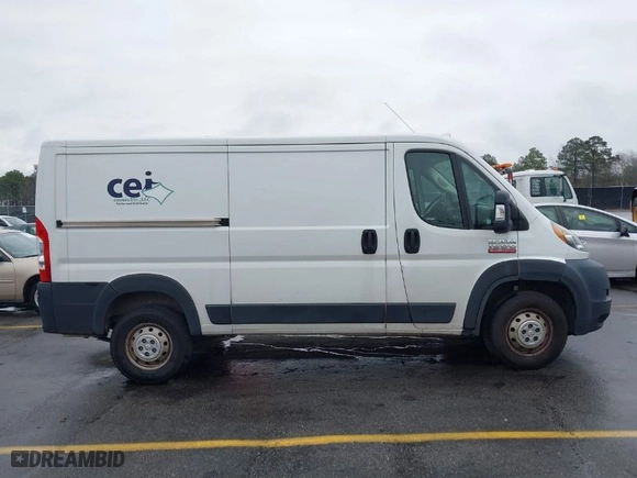 2019 Ram ProMaster Cargo Van with VIN 3C6TRVAG8KE502073, listed as a IAAI auction lot 41430314 with 240,956 mi miles. Bid and sale history available at carsss.com. Image 13.