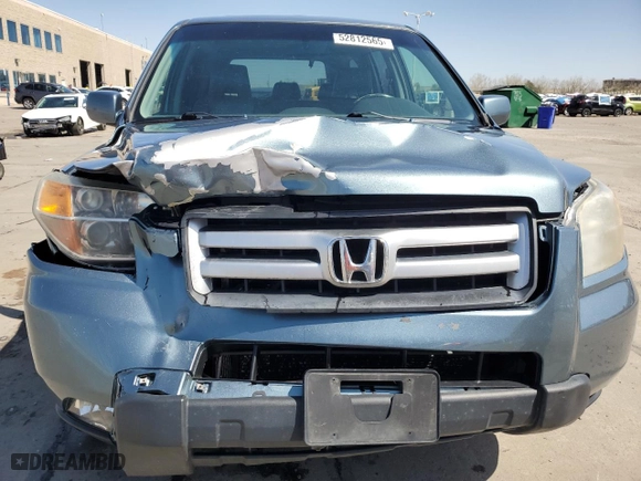 2007 Honda Pilot EX-L with VIN 2HKYF18737H522711, listed as a Copart auction lot 52812565 with 183,288 mi miles and Salvage Title. Bid and sale history available at carsss.com. Image 5.